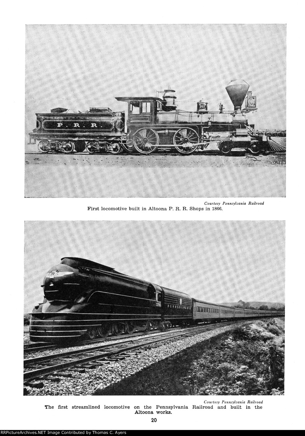 "The Pennsylvania Railroad In Altoona," Page 20, 1949